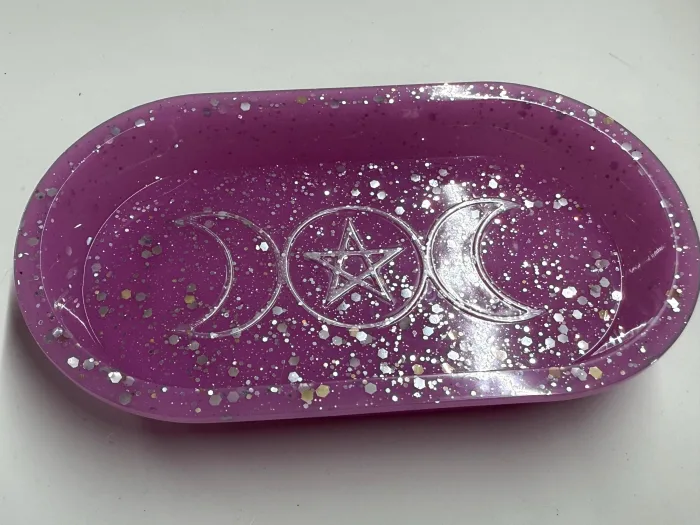 Triple Moon Altar Tray