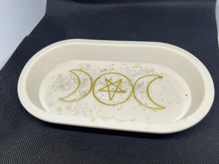 Triple Moon Altar Tray