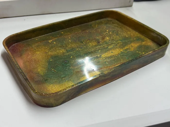 Handmade Resin Tray | Jewelry Dish, Rolling, Dice rolling