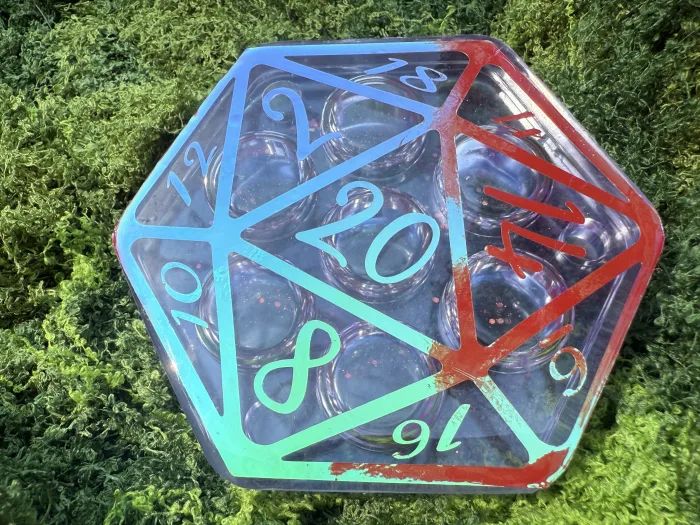 Holo D20 Dice Box