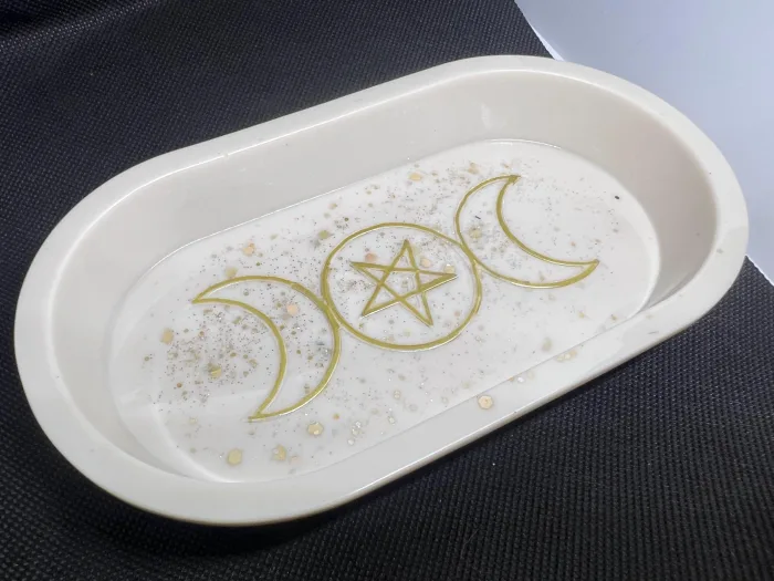 Triple Moon Altar Tray