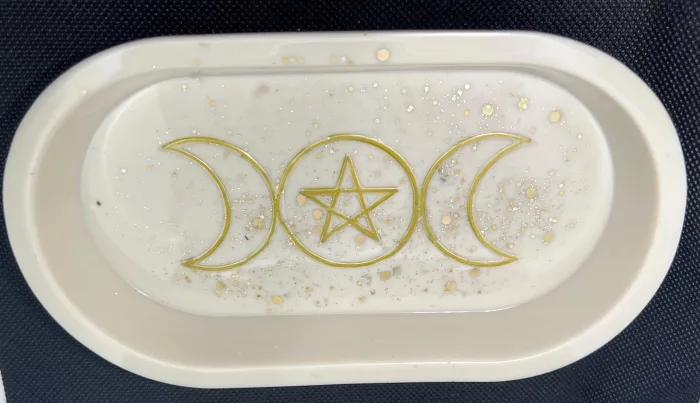 Triple Moon Altar Tray
