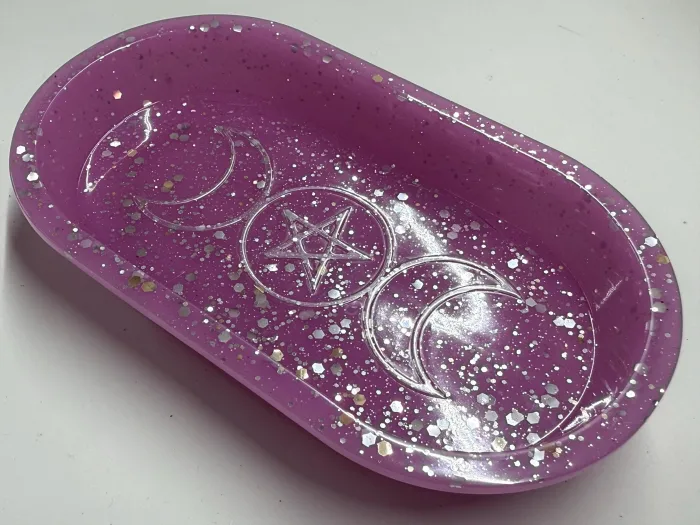 Triple Moon Altar Tray