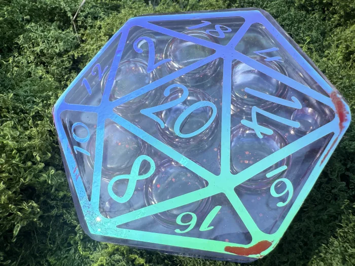 Holo D20 Dice Box