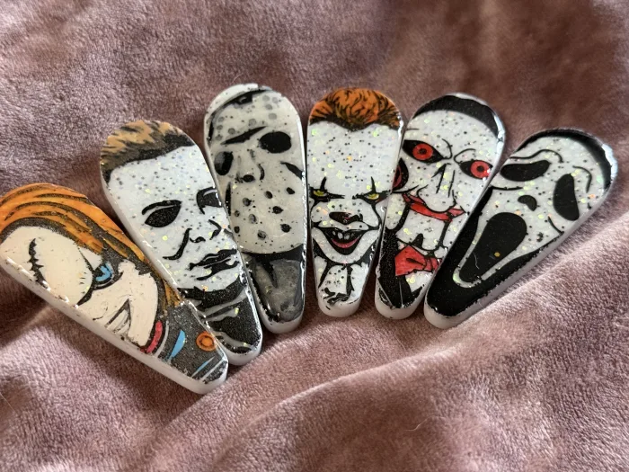 Horror Classics Hair Clips